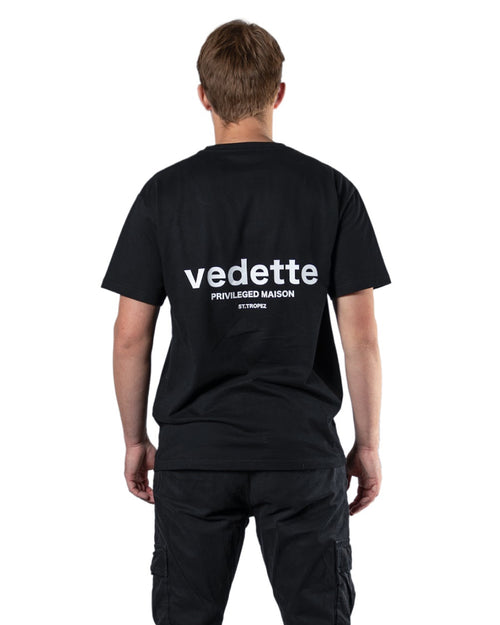 Privileged T Shirt Black vedette maison